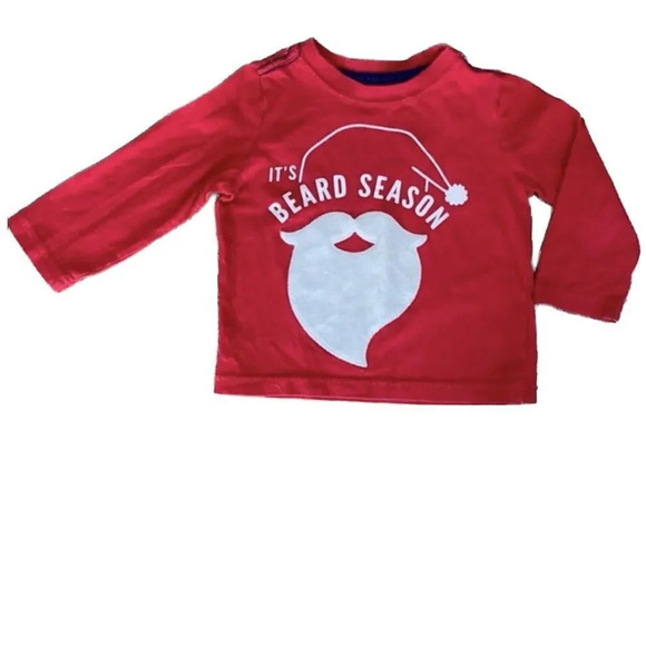 Santa print Shirt - Picture 1 of 4